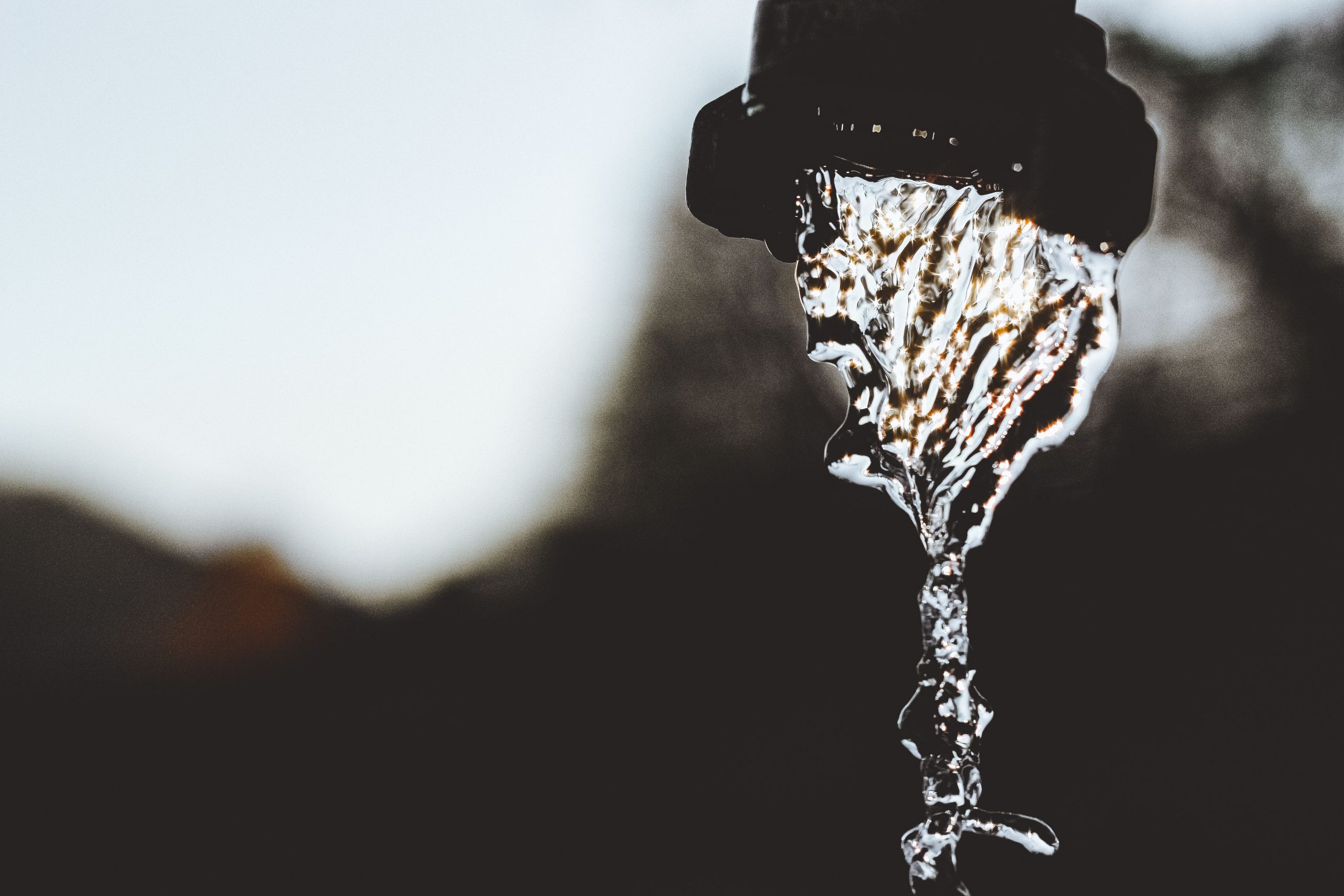 Close-up of water drops